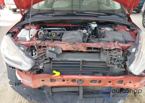 2018 Ford Focus Titanium из США, поврежденный, VIN 1FADP3J2XJL294348